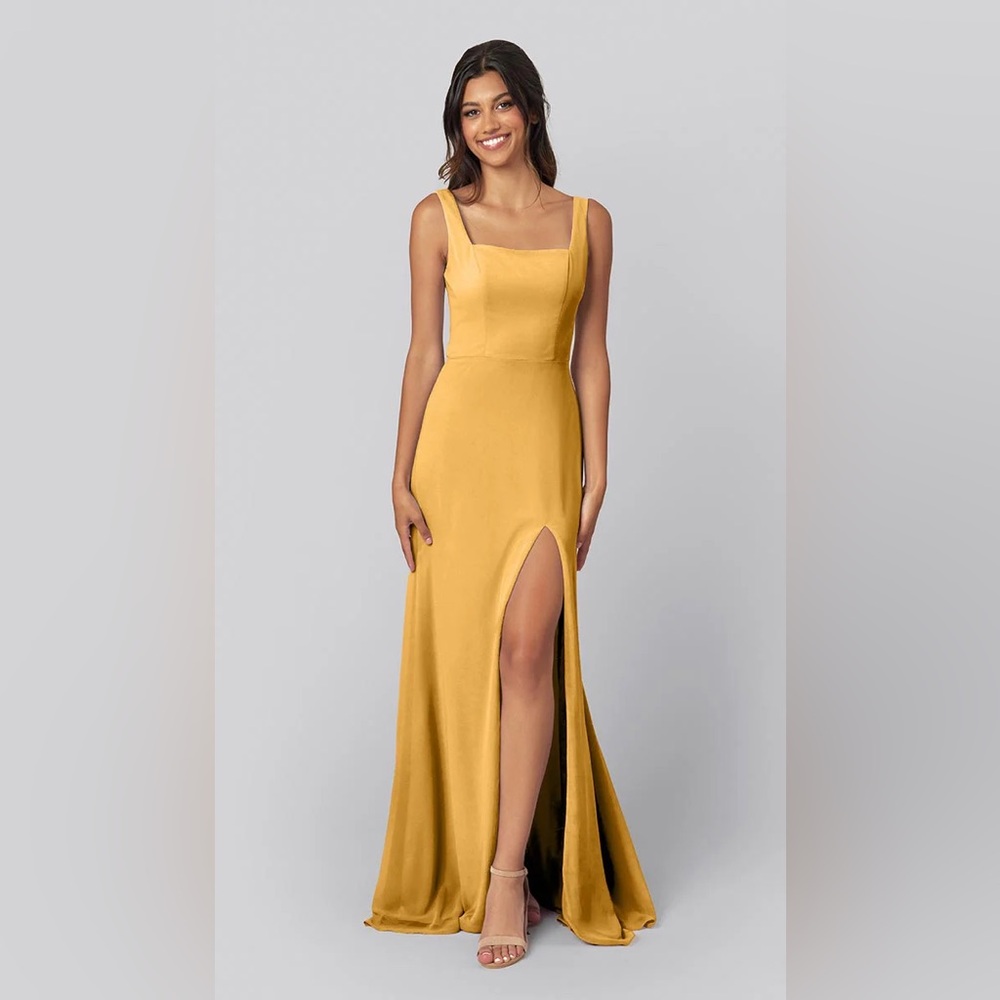 NWT Kennedy Blue Jay Dress in Marigold Yellow